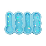 Holographic Keychain Crystal Epoxy Resin Mold