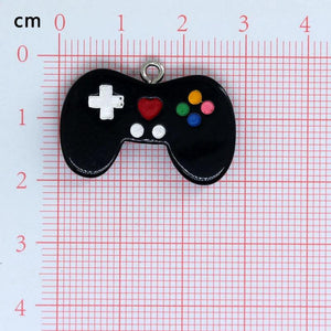 10pcs Enamel Game Console Charms DIY Jewelry Making