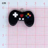 10pcs Enamel Game Console Charms DIY Jewelry Making