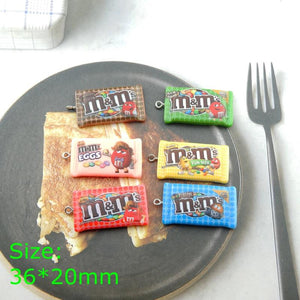 M Candy Earring Charms Bracelets Jewelry Making DIY Pendants Bulk
