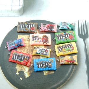 M Candy Earring Charms Bracelets Jewelry Making DIY Pendants Bulk