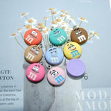 10pcs Resin M Candy Charms DIY Jewelry Making Dollhouse