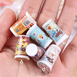 Yamily 10Pcs Resin 3D Kid Charm Food Cartoon Pendant DIY Jewelry