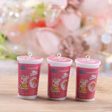 Yamily 10Pcs Resin 3D Kid Charm Food Cartoon Pendant DIY Jewelry