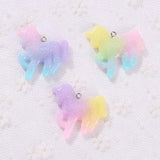 12pcs Unicorn Necklace Charms for DIY Decoration
