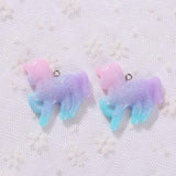 12pcs Unicorn Necklace Charms for DIY Decoration