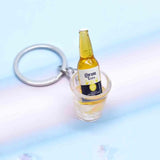 6pcs Colorful Glow Drink Ice Buckets Resin Pendants DIY Jewelry