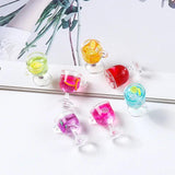 10pcs Resin Fruit Charms for DIY Jewelry Making