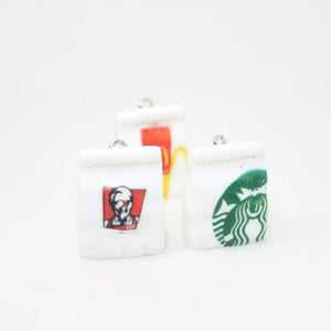 10Pcs Resin 3D Flour Sack Charms Pendant DIY Jewelry Findings
