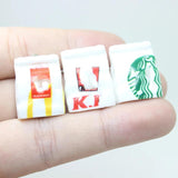 10Pcs Resin 3D Flour Sack Charms Pendant DIY Jewelry Findings