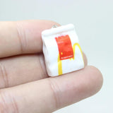 10Pcs Resin 3D Flour Sack Charms Pendant DIY Jewelry Findings