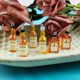 10Pcs Resin 3D Drinks Liquor Can Charms DIY Pendant Jewelry Keychain Earrings