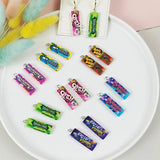 10Pcs Chewing Gum Resin Charms for DIY Jewelry Making