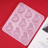 Heart Shape Resin Molds for Jewelry Making