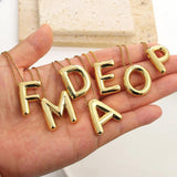 Chunky Alphabet Balloon Bubble Initial Letter Necklace