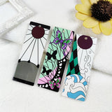 10pcs Rectangle Charms Flatback Acrylic Cartoon Cosplay Jewlery Findings