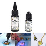 UV Resin Glue 10/25g Curing Sunlight Activated Hard DIY Jewelry Making