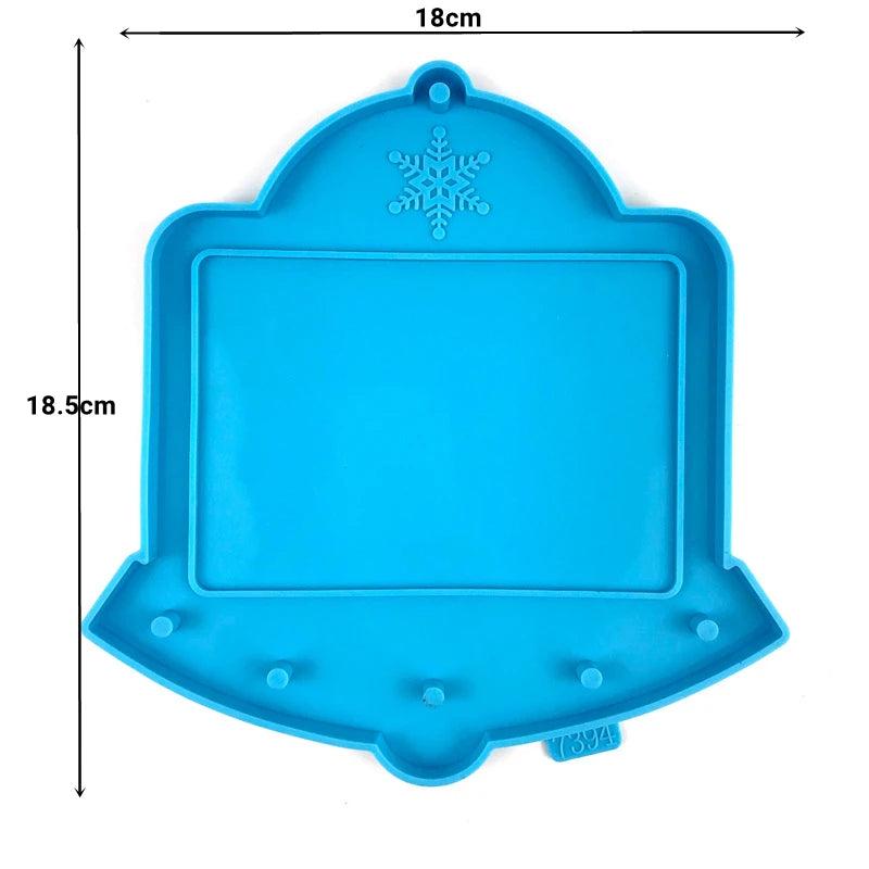 Christmas Photo Frame Silicone Mold for DIY Craft