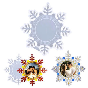 Christmas Photo Frame Silicone Mold for DIY Craft