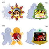 Christmas Photo Frame Silicone Mold for DIY Craft