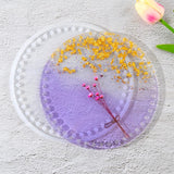 Round Woven Handbag Silicone Mold for Epoxy Resin DIY Material