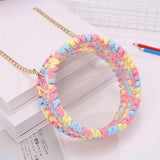 Round Woven Handbag Silicone Mold for Epoxy Resin DIY Material