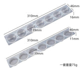 7 Chakras Silicone Resin Pendant Mold Kit