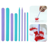 Silicone Stir Stick Epoxy Resin Mixing Rod DIY Craft Jewelry Glue Tools