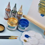 Metallic Acrylic Paint Resin Pigments Silver Copper for Epoxy Resin