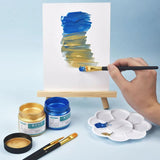 Metallic Acrylic Paint Resin Pigments Silver Copper for Epoxy Resin