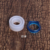 6 Shapes Silicone Casting Molds for DIY Resin Rings Jewelry