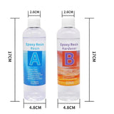 1:1 Crystal Epoxy High Adhesive AB Clear Epoxy Hardener Glue Set