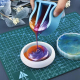 4-Color Pearlescent Powder Resin Pigment Kit for DIY Epozoxy