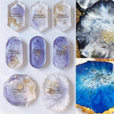 4-Color Pearlescent Powder Resin Pigment Kit for DIY Epozoxy