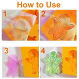 Aurora Laser Film Foil Resin Jewelry Rainbow Stickers