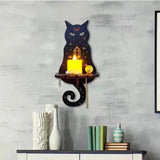 Halloween Candlestick Resin Mold DIY Cat Moth Totem