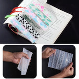 Wave Rectangle Bookmark Resin Mold Silicone Jewelry Making Casting Mould