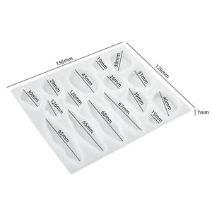 Geometric Shape Hairpin Silicone Mold for DIY Jewelry Making Tools