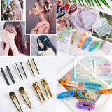 Geometric Shape Hairpin Silicone Mold for DIY Jewelry Making Tools
