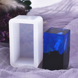 Cube Mold Epoxy Resin Silicone DIY Jewelry Pendant Mold Square Rectangular