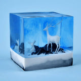 Cube Mold Epoxy Resin Silicone DIY Jewelry Pendant Mold Square Rectangular