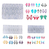 Butterfly Wing Decor Earring Silicone Mold for DIY Epoxy Resin Craft Pendant
