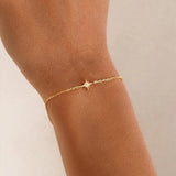 Zircon Bracelet S925 Sterling Silver European American Style