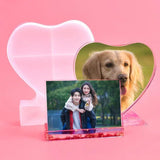 Heart Square Photo Frame Epoxy Mold Craft Resin Decorative Jewelry