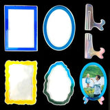 Heart Square Photo Frame Epoxy Mold Craft Resin Decorative Jewelry