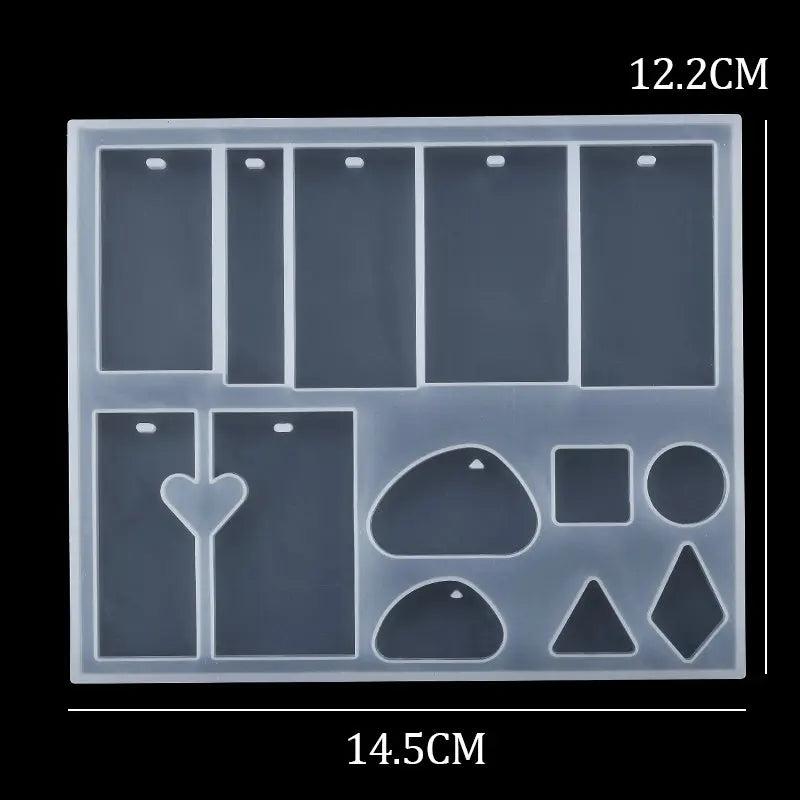 Silicone Ball Mold Earring Casting Tools Jewelry Making