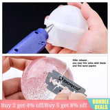 Silicone Ball Mold Earring Casting Tools Jewelry Making