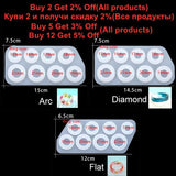8Pcs Silicone Ring Mold Set for Resin Jewelry US Size 5-12
