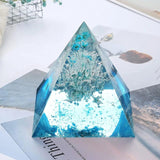 Large Pyramid Epoxy Resin Silicone Molds Craft Casting Crystal Jewel