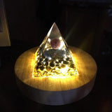 Large Pyramid Epoxy Resin Silicone Molds Craft Casting Crystal Jewel